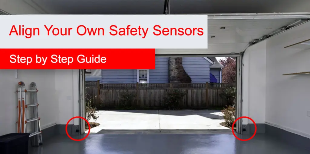 align garage door opener sensor