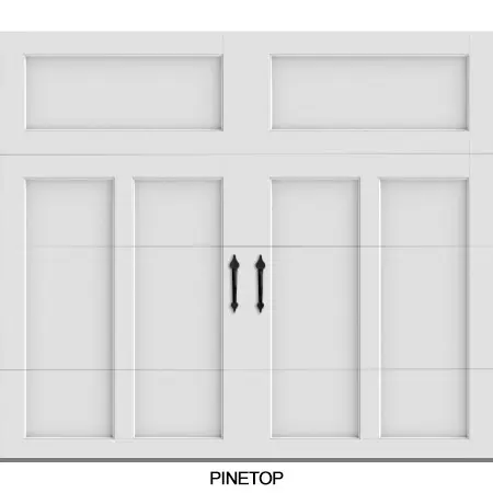 pinetop overlay garage door