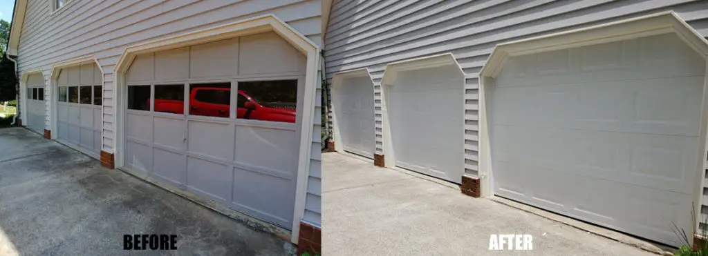cost to replace garage Murrayville